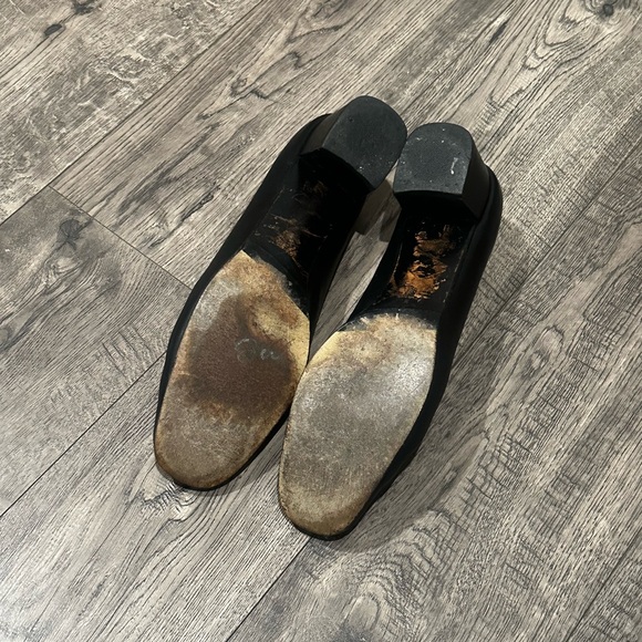 Vintage Salvatore Ferragamo Boutique Black Ballet Pumps - Picture 4 of 7